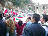 Demonstration against Syrians